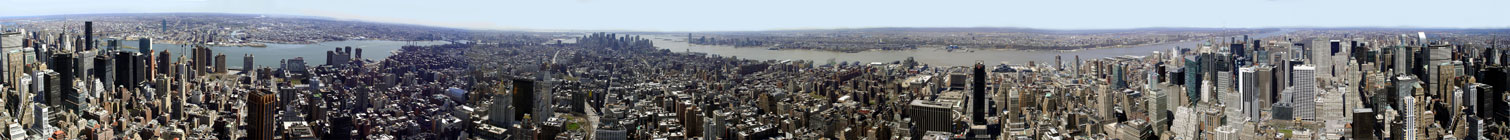Photo panoramique - Vue 360 depuis le 86ème étage