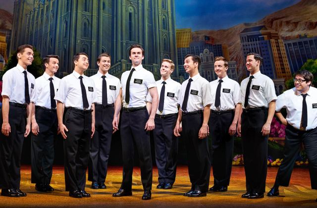 Les missionnaires de The Book of Mormon en scène