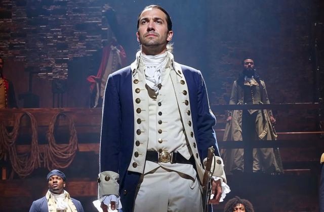 La distribution de Hamilton au Richard Rodgers Theatre